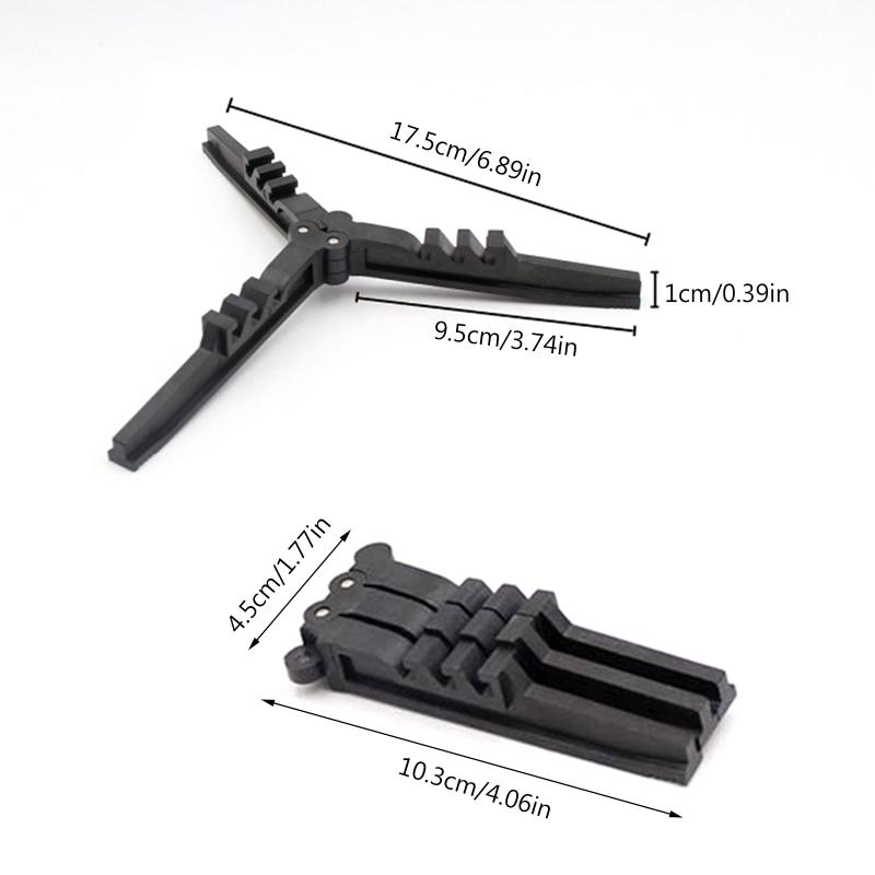 Folding Universal Fuel Can Canister Stand Tripod Stabilizer for Camping Stoves Compact Butane Gas for Tank Bracket Outdo