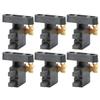 10PCS Plastic Carbon Brush Assembly Black Generator Brush Set  For Generator