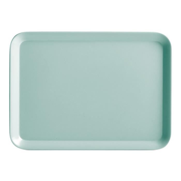 Bac multifonction - ZELLER - Modèle 29027 - Mélamine durable - Couleur gris et blanc - Forme droite