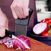 Onion Holder for Slicing, Lemon Slicer Onion Cutter for Slicing, Vegetable Cutter for Potato and Tomato, Avocados, Eggs, Food Slicer Assistant Tool