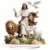 2D Acryl Engel Namensschild Ornament mit Sockel Kreativer Engel Weihnachtsbaumschmuck Geflügeltes Design Stück 2026 Neu Dekorativ B6U4