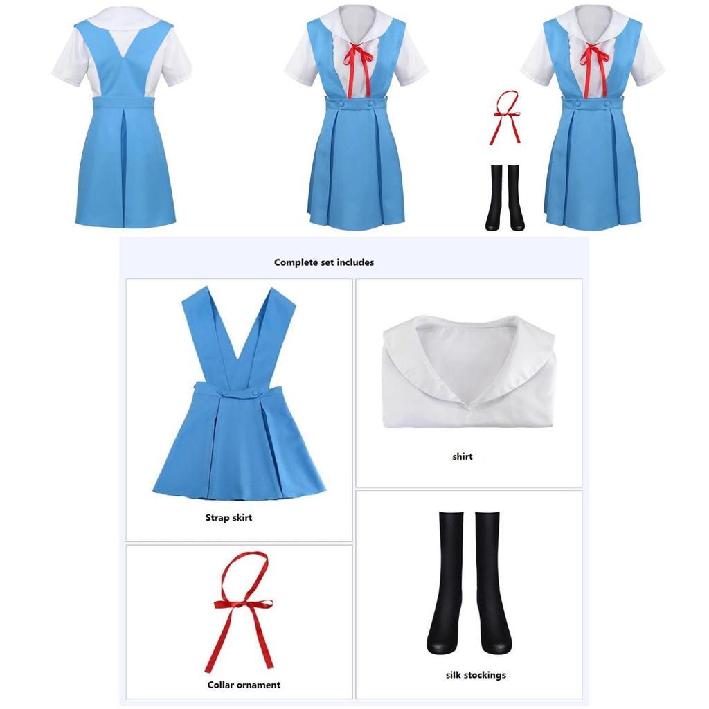 Full Set School Uniform Cosplay Costume As Shown Main Color Great For Any Occasion