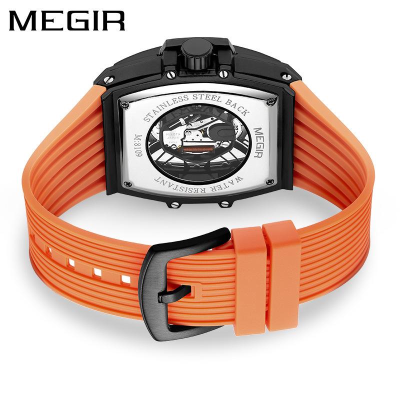 Men'S Watch, Fashion Square Luminous Sports Watch Men'S 8109