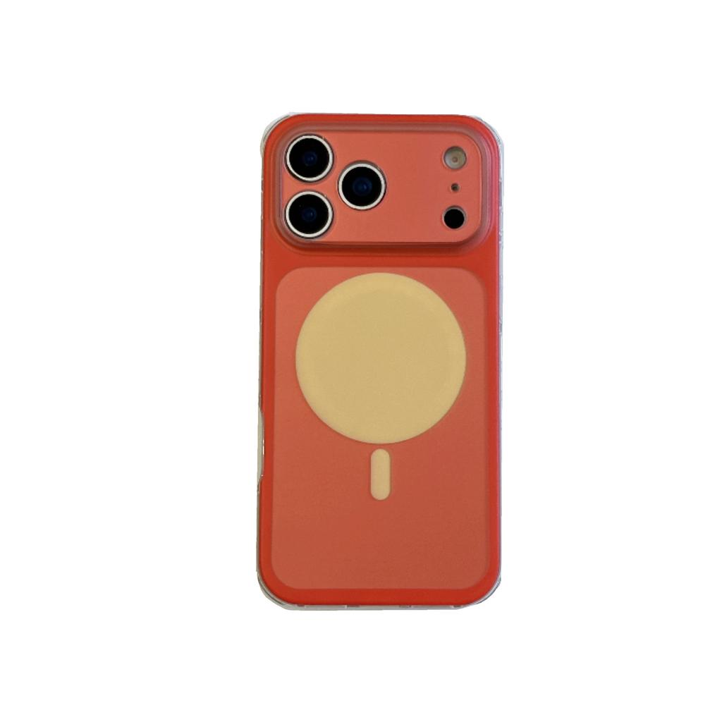 ins contrasting color dopamine second change IMD suitable for Apple 17Pro max mobile phone case iPhone16 magnetic attraction 14/15