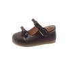 Girls' Mary Jane Leather Shoes - Spring/Autumn French & Japanese Style, Soft Sole, Toddler & Little Girl