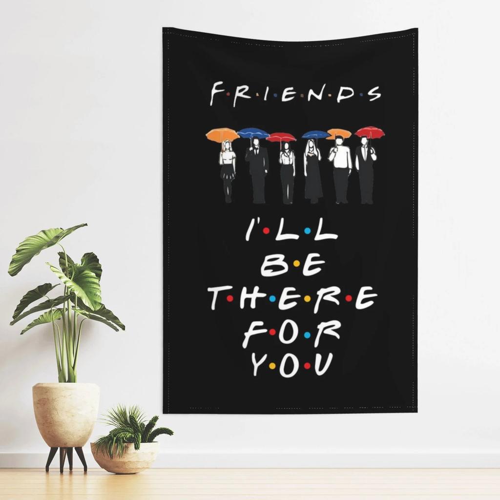 Friends Tv Show Tapestry Home Decor For Bedroom Living Room Wall Hanging Wall Art Tapestry Background Cloth Room Decoration
