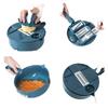 Multifunctional Kitchen Vegetable & Potato Slicer, Grater, Peeler, and Julienne Cutter