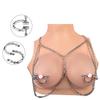 Female Breast Massager Nipple Clips with Three Styles Chain Sex Bondage Erotic Accessories Sex Toys