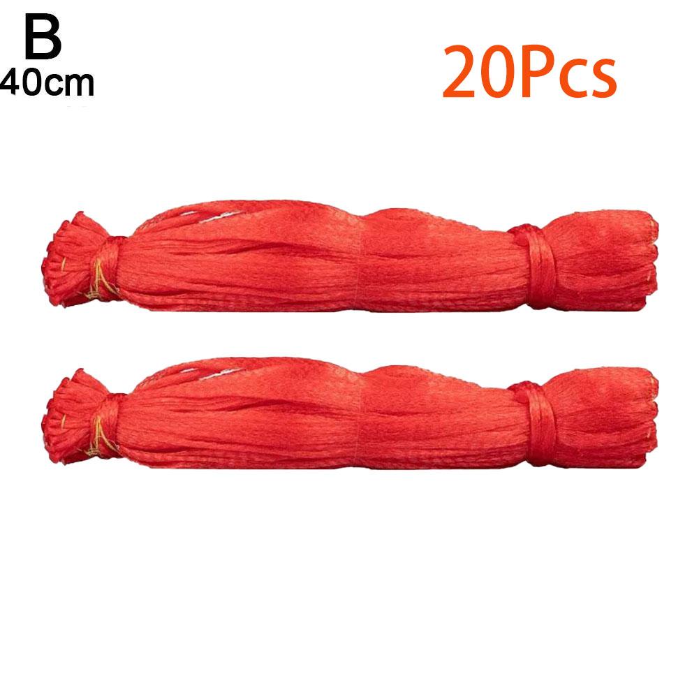 20pcs Hanging Watermelon Grow Net Bags Reusable Cantaloupes Mesh Net Garden Cucumbers Growing Storage Mesh Net Vegetable Bags