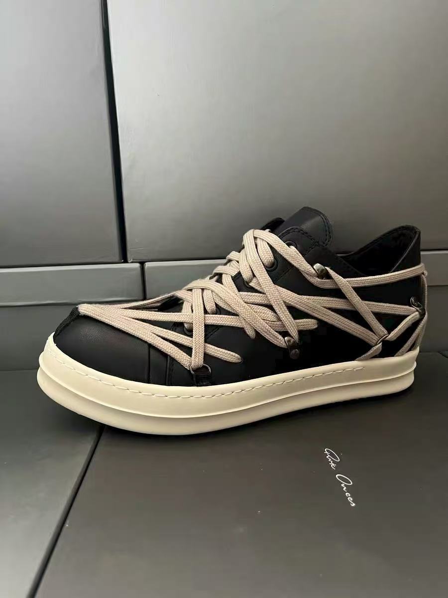 

New leather low-top casual board shoes, men s and women s straps, small white shoes, couple models 38