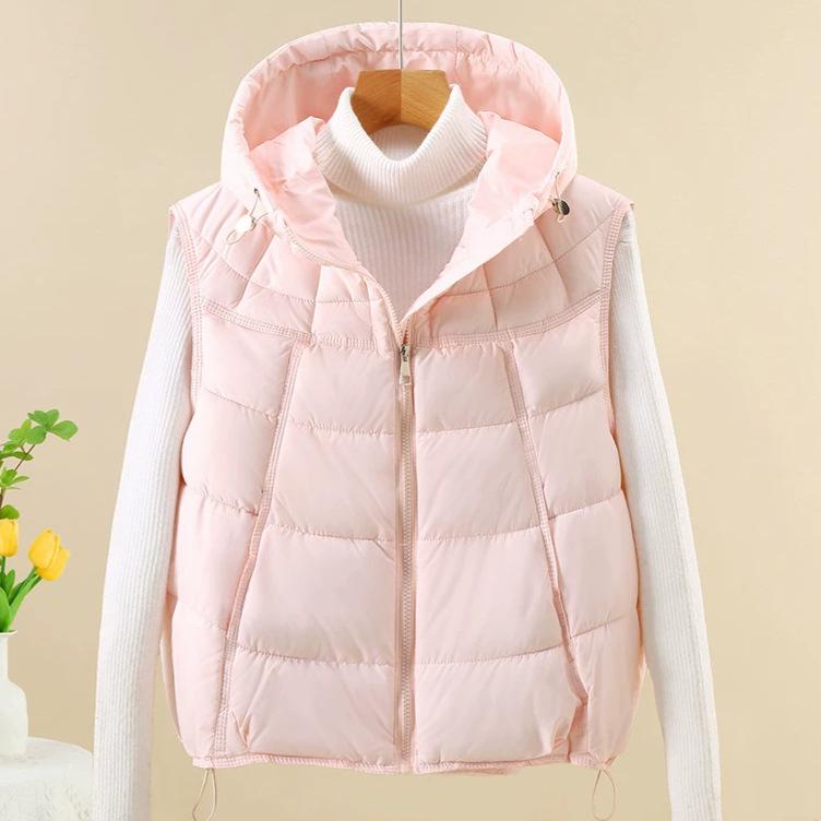 Design Sense Hooded Women Autumn And Winter New Large Size Thin Women