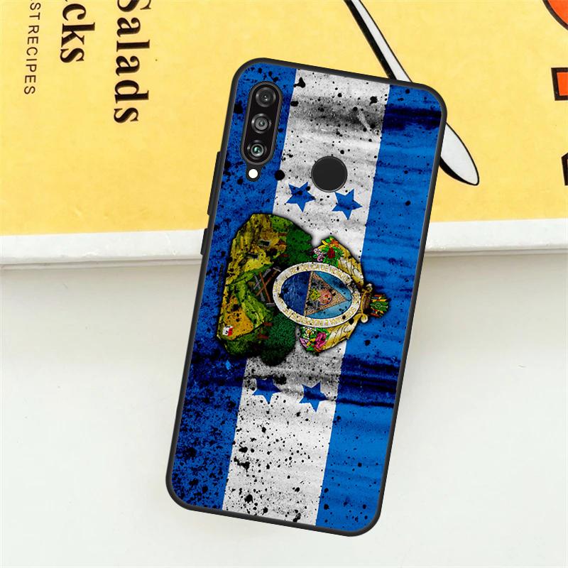 Honduras Flag For Huawei Nova 9 10 SE 7i 8i 11i 12i 12s Y73 Y72 Y61 Y91 Y90 Y70 P30 P40 Lite Y60 Pro Case