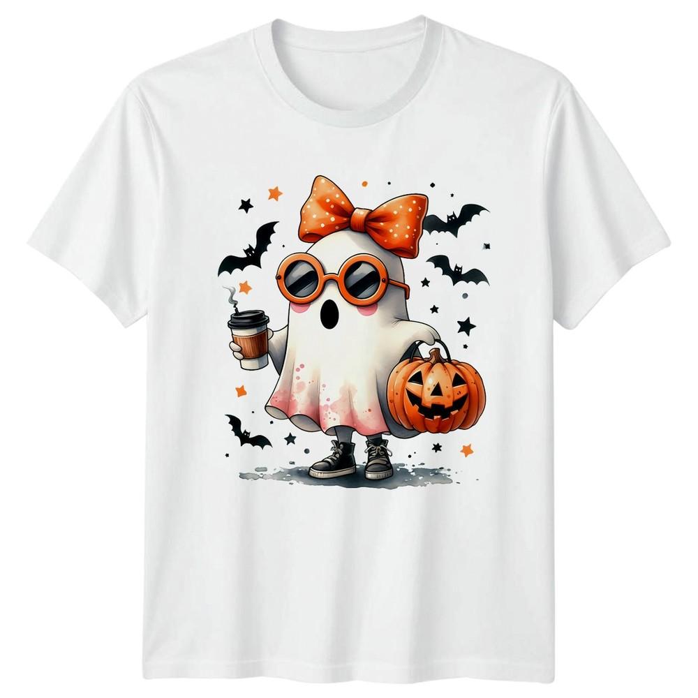 Halloween Ghost Holidays Unisexs TShirt Unisexs Tee Graphic Unisex Top S
