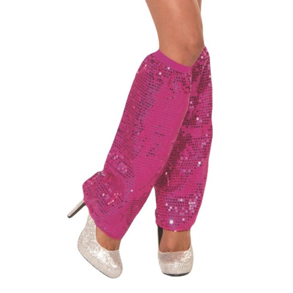 1 Paar Glänzende Glitzernde Beinsocken Kniehoch Beinbedeckung Damenbekleidung Pailletten Stulpen Partykleid