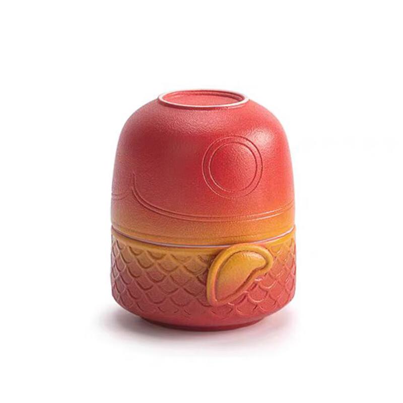 He Di Koi Ceramic Quick Tea Cup Set