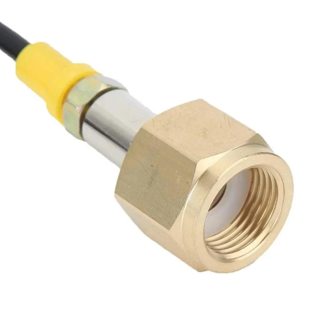 Tank Hose Adapter for Soda with 1 5M High Pressure Nylon Hose and Brass Connector Featuring W21 8 14 DIN477 Thread Compatibility