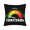 Low Cortisol Levels   Square Pillowcases Polyester Home  Cushion Cover Cool Decor Throw Pillow Case