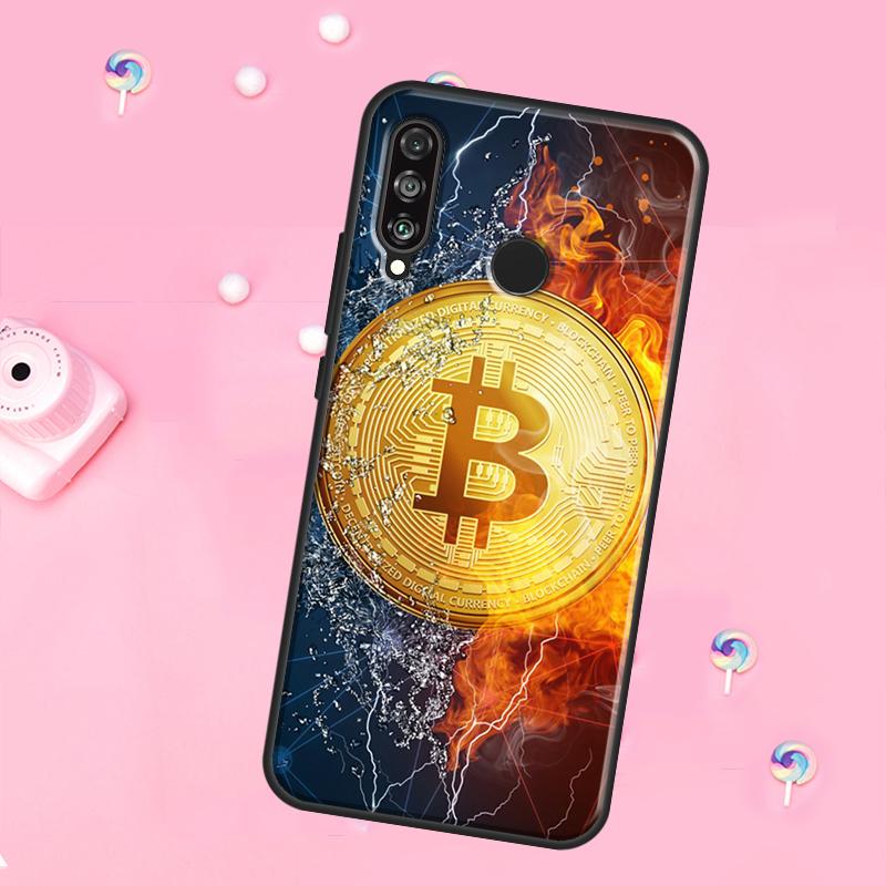 Bitcoin Coins Funny For Huawei Nova 12s 12i 8i 11i 9 10 SE Y60 Y70 Y90 Y72 Y73 Y61 Y91 P60 Pro P30 P40 Lite Case