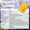 120W USB GaN Charger Fast Charging EU/US Quick Charge Mobile Phone Wall Adapter Cable for Redmi Note 13 Pro Plus Xiaomi 15 Poco