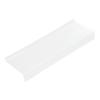 Acrylic Tilted Computer Keyboard Holder Low Front Lip Polished Finish Keyboard Riser Keyboard