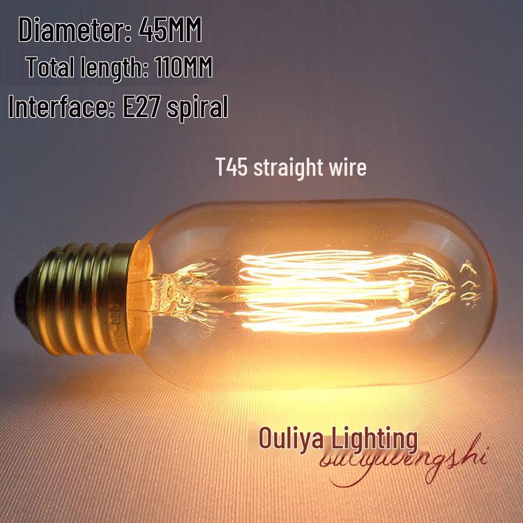 Edison Retro Dimmable E27 Filament Bulb 110V/220V Nostalgic Decor