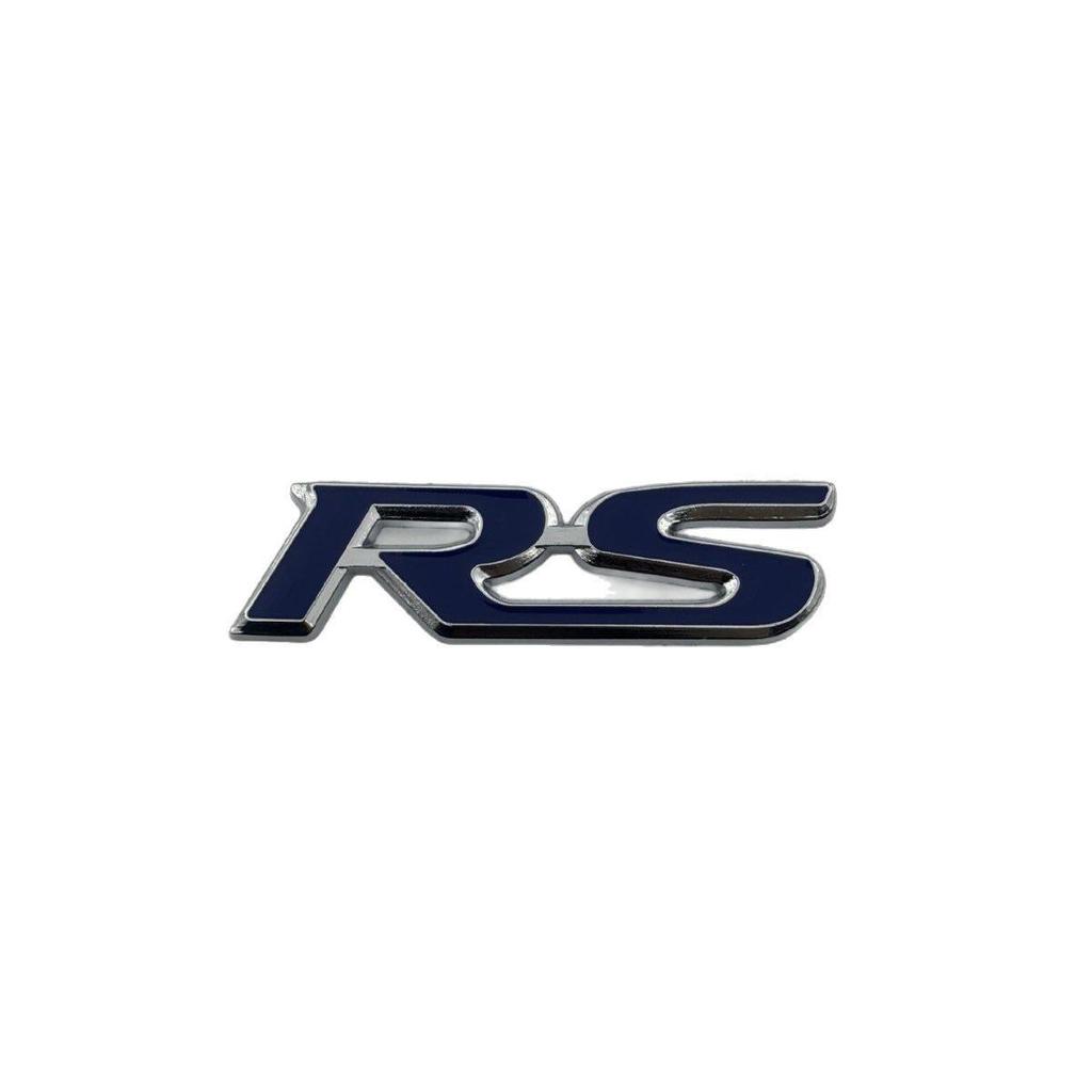 Adesivo e Emblema per Auto in Metallo RS Sport Edition
