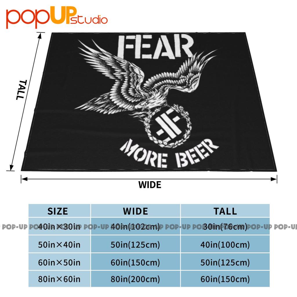 Men'S Fear - More Beer Ultra-Soft Blanket Quilt Winter Sofa Cover Bed Covers