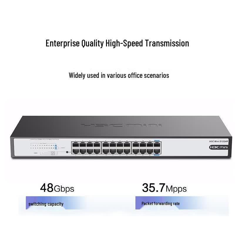 H3C S1224R 24-Port Gigabit Ethernet Switch