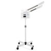 Dual-Function Facial Steamer with Touch Screen Timer, Cold/Hot Mist, LED Lamp, and Magnifying Glass