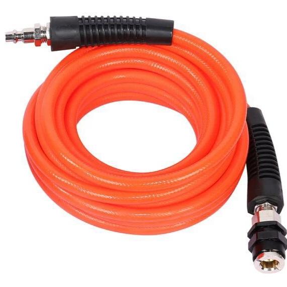 6 Meter Air Hose Kit for Tire Inflator, with US Style Quick Connect Coupler, Heavy Duty Pump Accessory Set