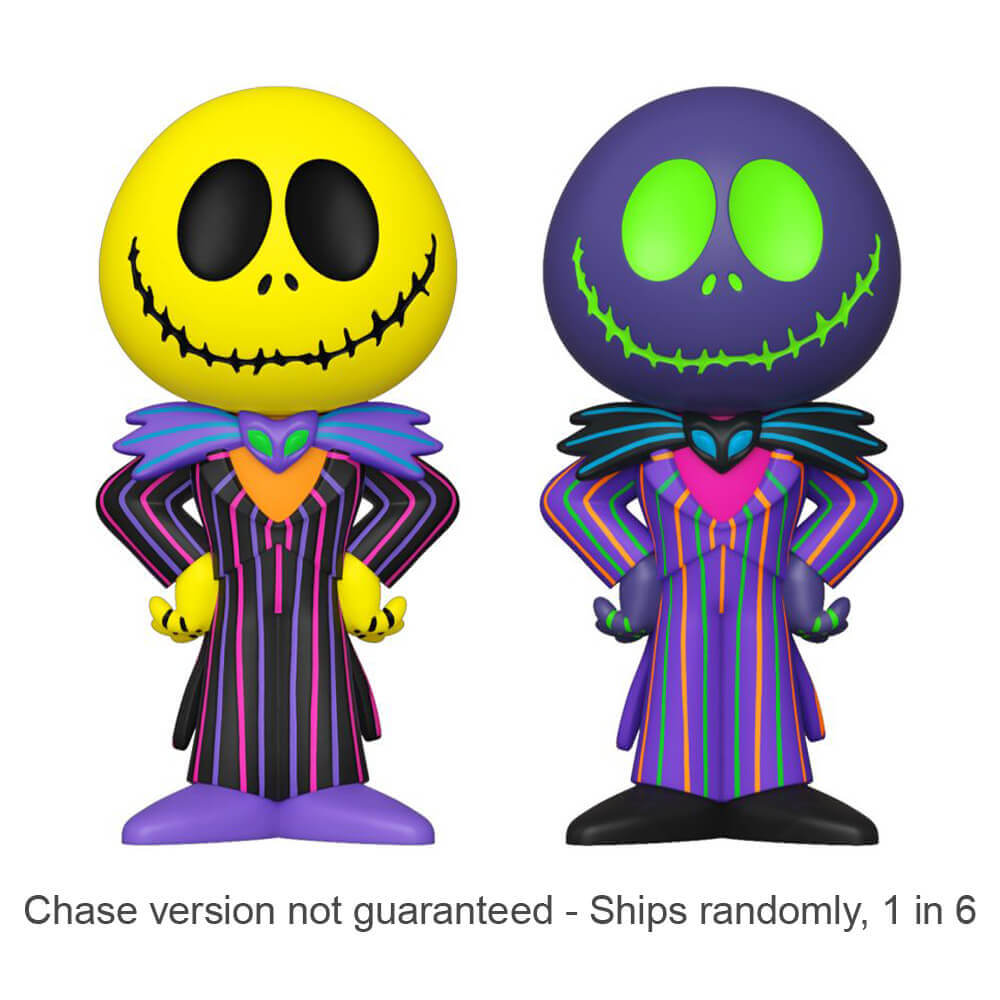 

Jack Skellington Black Light Vinyl Soda Chase поставляется 1 из 6