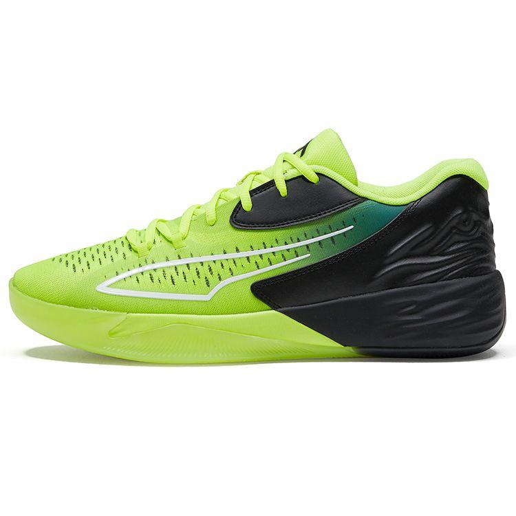 Puma Stewie 1 Quiet Fire Fashion Comfortable Shock Absorption Non-Slip Wear-Resistant Low-Top Basketball Shoes Unisex sneaker 378255-01(S-BOX)