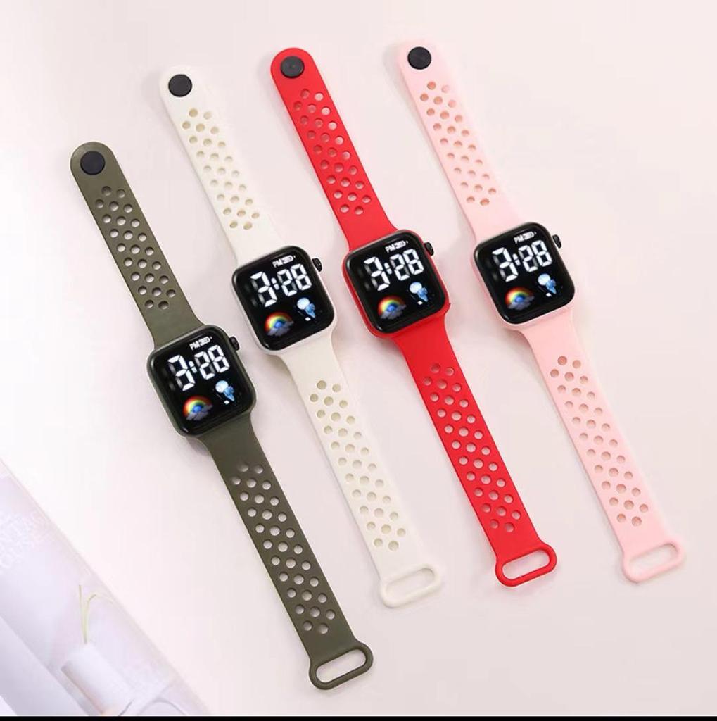 New Style LED Fashion Children's Electronic Watch with Large Dial
