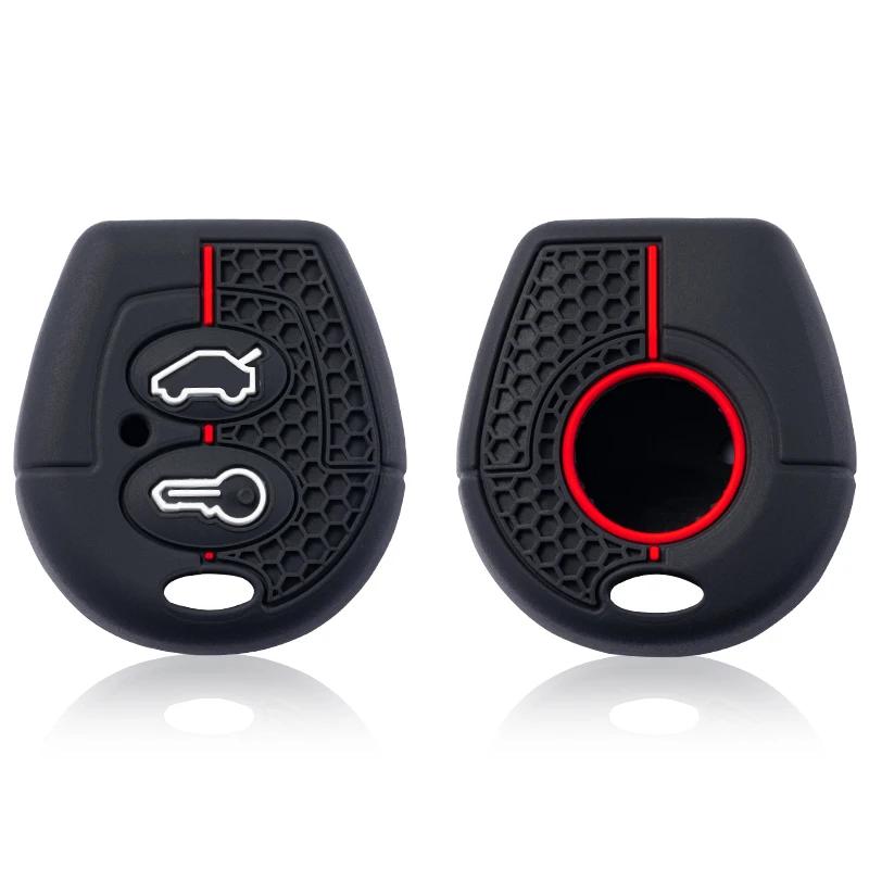 Car Key CapsKey Cover For Seat Leon Ibiza Cordoba Altea Toledo Sharan For Skoda Octavia Mk1 For Volkswagen VW Fox Case Keychain