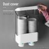 Wall-Mounted Automatic Disposable Cup Dispenser – Punch-Free Paper Cup Holder, New Model for Home Use