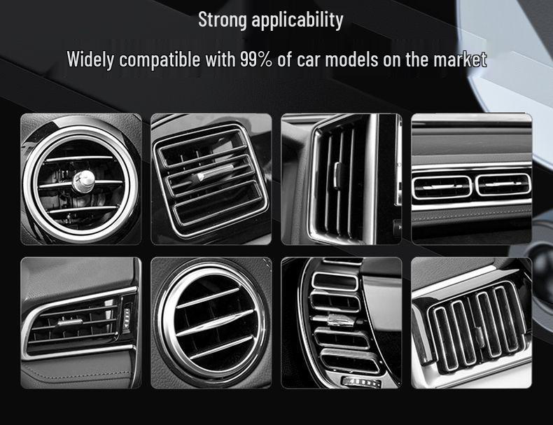 Gravity Retractable Car Vent Phone Holder