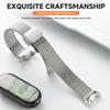 Stainless Steel Slim Band for Xiaomi Watch10 9 8 Magnetic Metal Strap for Miband 9 10 8 NFC Replacement Smartwatch Bracelet