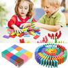Large Wooden Domino Set For Children And Adults Educational And Intellectual Building Blocks Toy Brand Chengchen 120 New Pieces