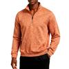 Men's Knit Pullover with Stand Collar and Light for Casual Wear