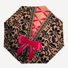 1pc Lace Corset Automatic Folding Umbrella, 8-Rib Iron Frame, Casual Outdoor Accessory for Birthday Festival Gifts Yy251128173