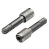 Convert To 1/4 Hex Shank Adapter Hexagonal Converter Electric Hammer Power Screwdriver Bit Holder Socket Impact Driver