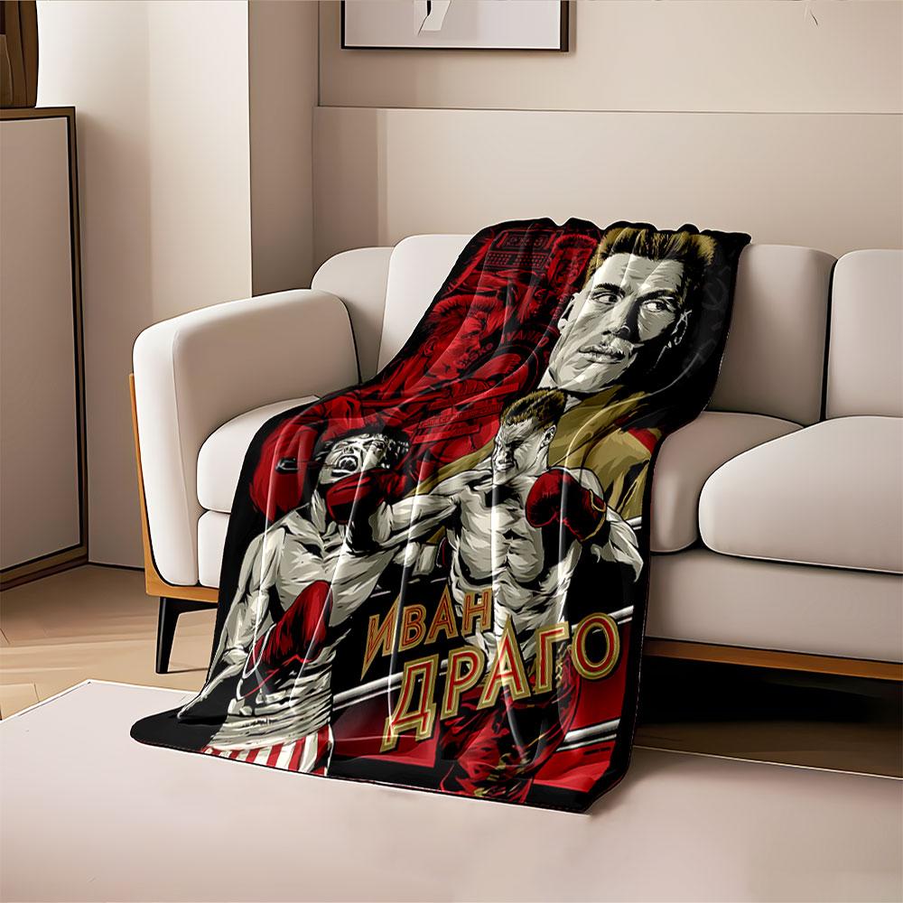 Boxing Legend Art Blanket for all seasons blanket lunch break throw gift