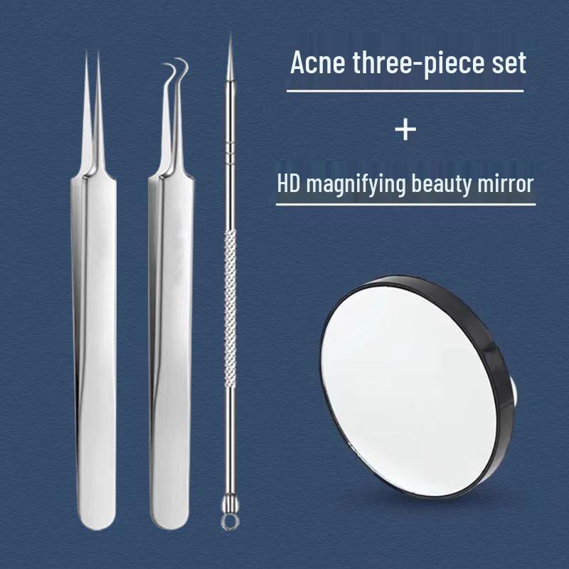 

Ultra-Sharp Blackhead and Acne Tweezers Set for Precision Beauty Care
