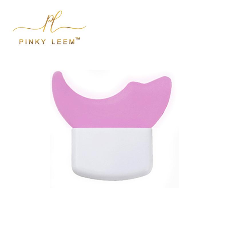 Pinky leem Portable Plastic Silicone Crescent Eyelash Kit Eye Lipoholics 3 in 1 Lash Applicator Tools the Lash Buddy розовый
