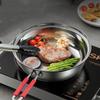 MAXCOOK 304 Stainless Steel Multi-purpose Wok