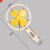 Handheld Fan 3D Wooden Puzzle Diy Physical Model Science Experiment Educational Toy Assembly Model Diy Decoration Gift