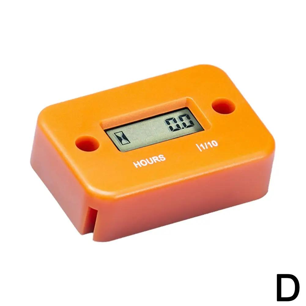 Motorsykkelinstrumenter Motor R Arbeidende Turteller Timeteller Vanntett LCD-skjerm Digitalt Instrument For Bil Båt R C5w8