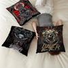 Slayer Heavy Metal Rock Band Pillow Gift Home Office Decoration Pillow Bedroom Sofa Car Cushion CoverPillow Case