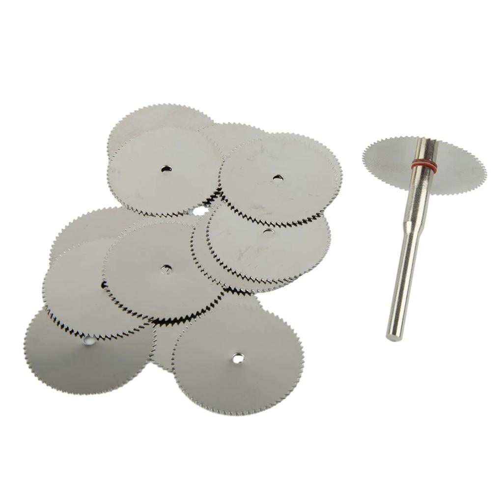 15Pcs Mini Circular Saw Blade Electric Grinding Cutting Disc Rotary Tool For Dremel Metal Cutter Power Tool Wood Cutting Discs