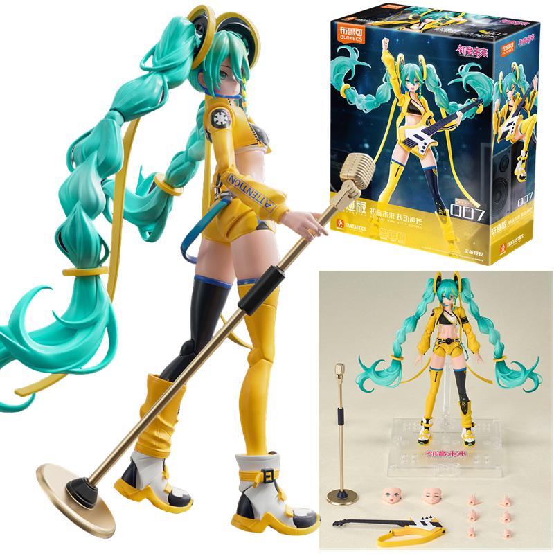 Hatsune Miku Sakura Miku Singer Virtual Character Action Figure Joint Mobility Anime Assembly Toys Doll Collection Gifts
